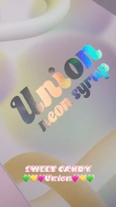 Candy Gel Korea - Union Neon Syrup Set 10ml