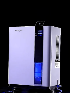 Harico 2.5L Dehumidifier Negative Ion Air Purifying Large Water Tank Remote Control LED Display Quiet Sleep Mode Low Noise Auto Shutoff 2 Drainage Options Temperature Humidity Display For Home Room Bedroom Closet Moisture Absorber Molds