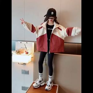 Áo khoác gió cho bé gái và bé trai 2 lớp 6-14 tuổi chữ EVER VÀ ROKU hàng Quảng Châu dáng thời trang