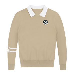 RyderCup Golf Womens Knitwear Collared Sweater Autumn College Style RF232WK174 Casual Sportswear Online And Offline Sales