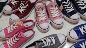 Sepatu Sneakers Wanita Terbaru 2024 Flat Bustong Kasual Loafers Imp0ort Murah Karet Lentur Empuk