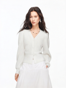 Vero Moda | Áo Cardigan Nữ Vòng Cổ V Thiết Kế Tinh Tế cho Mùa Thu