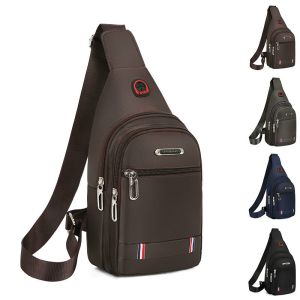 Deere Jack กระเป๋าคาดอกผชผ้าออกซ์ฟอร์ดกระเป๋าเป้ชายกันน้ำผ้าออกซ์ฟอร์ดขาดไม่ได้สำหรับการเดินทางกระเป๋าสะพายผชกระเป่าสะพายผชกระเป๋