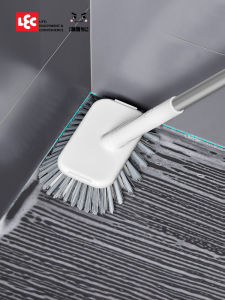 Long Handle Hard Bristle Bathroom Floor Brush Tile Cleaning Scrubber Toilet Bathroom Household Floor Cleaning Tool LEC S-528