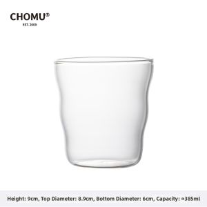 Transparent High Borosilicate Glass Cup