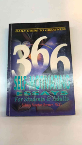 Daily Guide to Greatness: 366 Self-Motivating Essays For Students & Adults| self-help book |old unused book