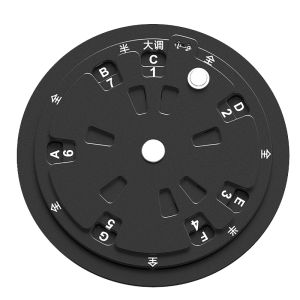 IRIN | Guitar Chords Music Theory Disc for Piano Guitar Learning Tool Circle of Fifths Wheel Metal Melody Tool Learning Scale Roulette