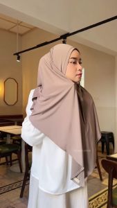 Yeppushop - Jenna Instant | Hijab Pashmina Oval Instan Berbahan Stella Premium Soft Pet Tali