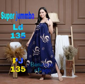 Daster Longdres  Kekinian Busui Jumbo daster ibu muda big size Yukensi Tanpa Lengan Tali Satu Ld 135 yukensi Longdres andin kencana unggu