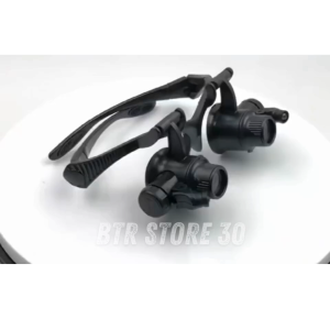 ZEAST Kacamata Pembesar Untuk servis hp elektronik dengan senter Jam Reparasi 25x Magnifier