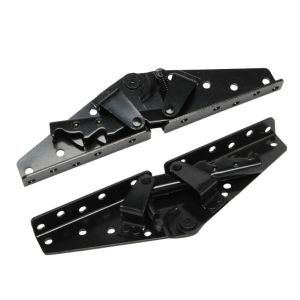 1 Pair Aluminum Alloy Sofa Bed Hinges 230mm for Connecting Armrest and Seat Backrest and Seat