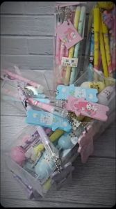 [1 PCS] PENA GANTUNG KARAKTER / PEN ATK SEKOLAH KANTOR FANCY MINI BOOK SANRIO KUROMI