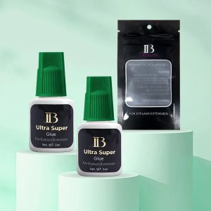 5PCS IBeauty IB Ultra Super Adhesive Fake Eyelash Extension Glue Supplies 2S Green Cap Makeup Tool Strongest Fast Eye Open Korea