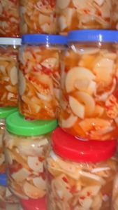 1kg Măng Chua Tỏi Ớt Trắng Giòn Không Bị Nổi Váng- VỰA KHÔ MINH TRIẾT