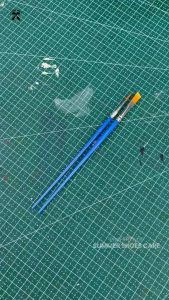 SVMMER SHOES CARE Kuas Lukis Flat / Round Brush Lukis Kecil Lancip Cat Sepatu Original Painting