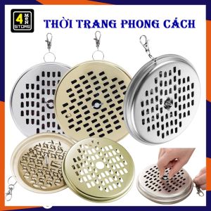 Hộp Đựng Nhang Muỗi Có Nắp Đậy Có Và Khóa Gài An Toàn - Khay Nhang Muỗi - Hộp Đốt Nhang Muỗi Chuyên Dụng Có Móc Treo Chống Cháy Tiện Lợi An Toàn Khi Sử Dụng