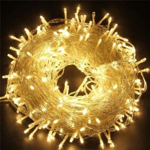 Christmas Lights 5M 10M 20M 30M 50M 100M Led String Fairy Light 8 Modes Christmas Lights For Wedding Party Holiday Lights