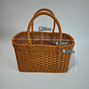 ถุงกระดาษทรงยาวสำหรับช้อปปิ้งแบบทอไม้เทียม ถุงใส่ของสำหรับเดินป่า ถุงใส่ของใช้ในห้องน้ำ ถุงใส่ของใช้ในครัวเรือน ถุงใส่ของเล็กๆ