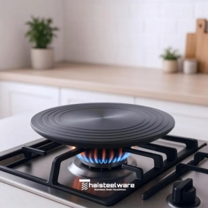 พร้อมที่จับ แผ่นกระจายความร้อน แผ่นรองเตาแก๊ส ที่รองเตาแก๊ส แผ่นนำความร้อน