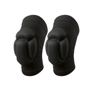 1 Cặp 2 Miếng Đệm Đầu Gối Đàn Hồi Dày Để Bảo Vệ Thể Thao Bảo Vệ Đầu Gối Chống Va Chạm Cho Bóng Rổ Thể Dục - Đen S-M-L-XL
