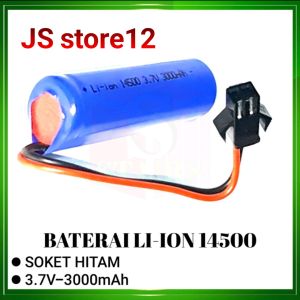 Termurah !!.. Baterai Cas/Charger RC type14500 3000mAh 3.7V Li-ion