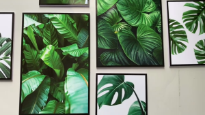 Bộ 6 tranh dán trang trí tường tranh trí phòng khách phòng ngủ phong cách hiện đại chất liệu fomex dễ sử dụng dẽ vệ sinh