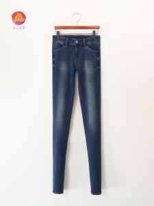 High Elasticity Womens Jeans Summer Thin Extended Size 24 25 Low Waist Cotton Stretch Denim Pencil Pants Deep Light Colors