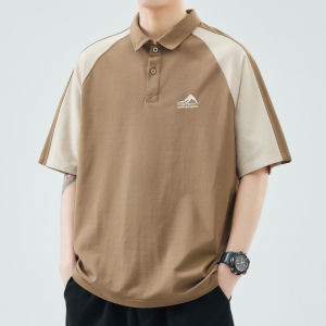 Áo Thun Polo Nam Tay Ngắn Mùa Hè JEEP SPIRIT Dáng Rộng Phong Cách Mỹ Thường Ngày Thời Trang Trẻ Trung Cotton Polyester Spandex