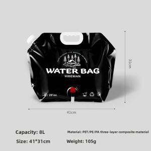 HIKEMAN | Portable Foldable Water Storage Bag 8L