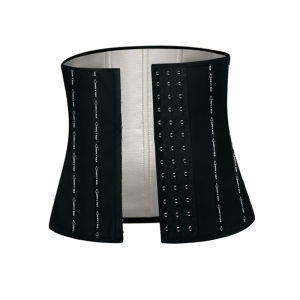 YISWAYA Sweat-Absorbing Waist Belt for Fitness and Postpartum Belly Slimming Band Snap-On Waist Clipper Summer Style Regular Thickness