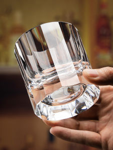 FLOWER MOO | Ly Uống Whiskey Edo Kiriko K9 Crystal Cao Cấp Quà Tặng Thủ Công