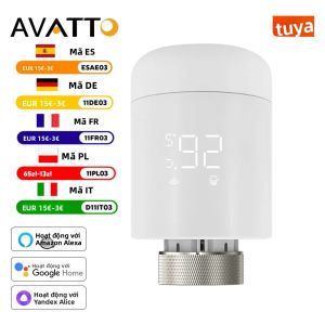 Van Điều Khiển Nhiệt Độ Điều Chỉnh Nhiệt Độ Cho Bộ Tản Nhiệt AVATTO Tuya Zigbee TRV Tương Thích Với Nhà Thông Minh Tương Thích Với Alexa Và Google Home