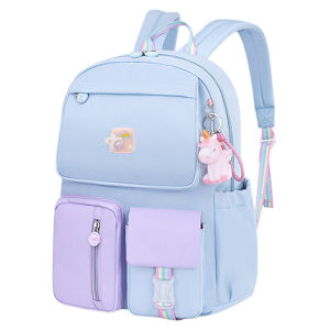 Tas Ransel Anak Cewek Sekolah Backpack Bag Nyaman Nilon Premium Import Muatan Luas COD T295