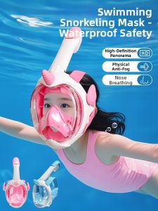 VOCA-JOY | Children Underwater Breathing Full Face Snorkeling Mask