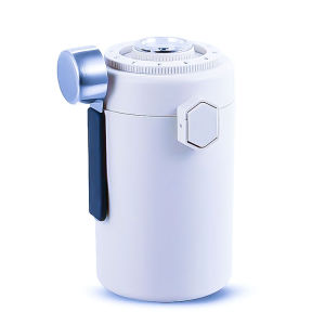 Timemore | Food-Grade Coffee Bean Storage Can with Humidity Monitoring and Double-layer Storage 304 Stainless Steel