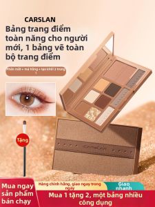 CARSLAN | Ten-Color Highlight Contour Blush Eyeshadow Palette