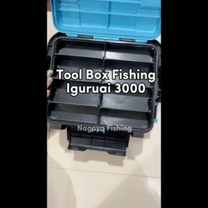 Tackle Box Kotak Pancing Iguruai Import High Quality 31X23X23 Full set