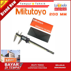 [Bisa COD] Sigmat Mitutoyo 200MM 8" Caliper Digital 200 MM 8inch MITUTOYO