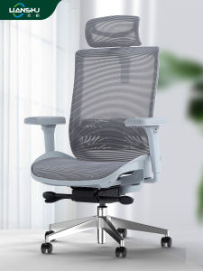 LianShu F08 Ergonomic Computer Chair Upgraded Version Home Office Desk Chair Mesh Gaming Chair Extended Tilt Luxury Design