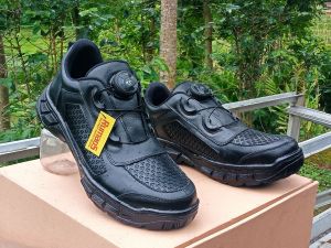 sepatu kets tactical RUMAOS taliputar kulit PDH