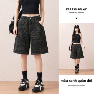 spao | Quần Short Phồng eo Cao Giả Vintage