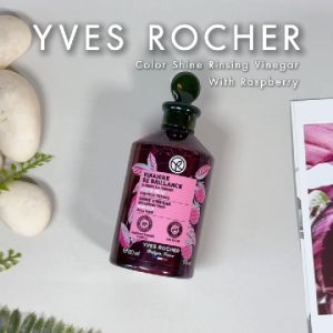[แพ็คคู่]อีฟ โรเช Yves Rocher Color Shine Rinsing Vinegar With Raspberry 150 มล. ไชน์ เวเนการ์ วิท ราสเบอร์รี่ เวเนการ์ รินซิ่ง น้ำส้มปิดเกล็ดผมเงางาม