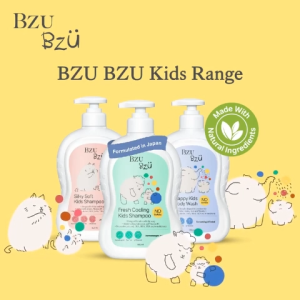 BZU BZU Sabun Badan Happy Kids & Happy Girl 600ml Sesuai untuk Kanak-kanak 4 Tahun ke Atas