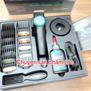 VGR Tông đơ cao cấp VGR 001 - pin khủng 4600mAh - máy khỏe 12W - công suất 9000 vòng - màn hình hiển thị