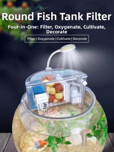 DABINGYANG | Oxygenating Water Purifying Circular Fish Tank Filter