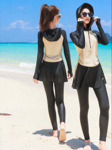 XTEP | Conservative Slimming Belly Covering Training Swimwear