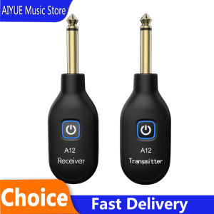 IRIN | 2.4G Wireless Guitar System A12 Guitar Wireless Transmission Receiver Set Real-time Transmission For Electric Guitar Bass
