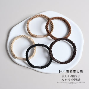 คลิปผมแบบพื้นฐานทำมือ คลิปผมสีบล็อก ประดับผมสไตล์เด็กผู้หญิงหวาน คลิปผมยางยืด เครื่องประดับผมสำหรับผู้หญิง