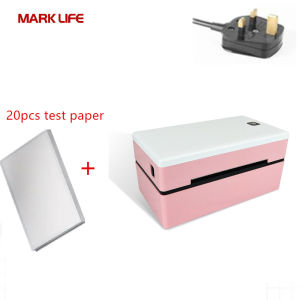 Marklife D200 Bluetooth Thermal Label Printer Small Shipping Label Printer 4X6 inch Compatible with iPhone Android Mac Window