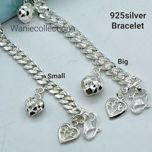 (TS001)Pure silver 925 bracelet gelang tangan perak 925